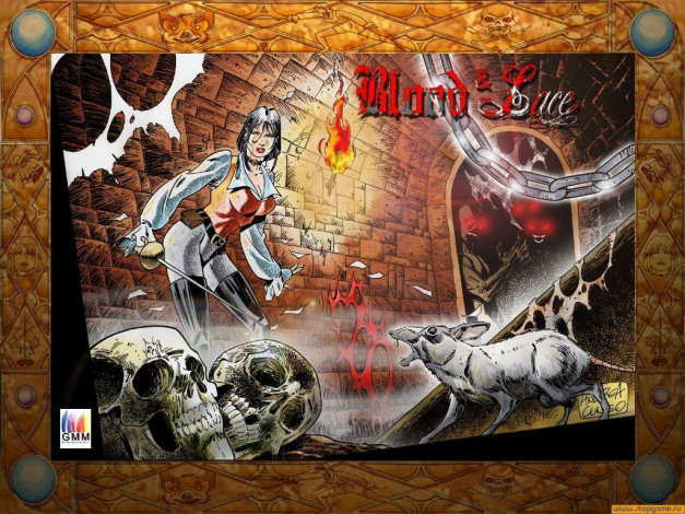 Обои картинки фото blood, lace, видео, игры