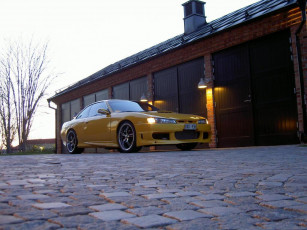 Картинка nissan 240sx s14a 1998 автомобили datsun