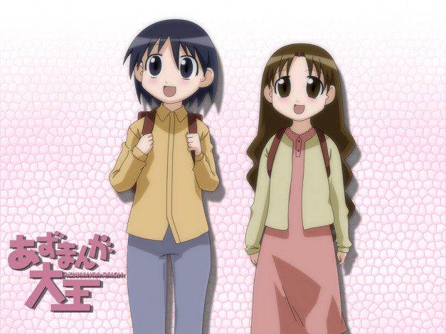 Обои картинки фото аниме, azumanga, daioh