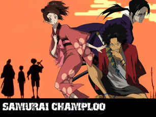 Картинка аниме samurai champloo
