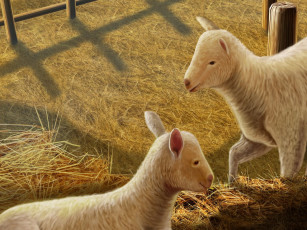 Картинка рисованные животные