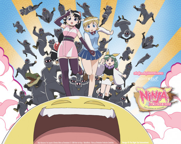 Обои картинки фото аниме, 2x2=shinobuden