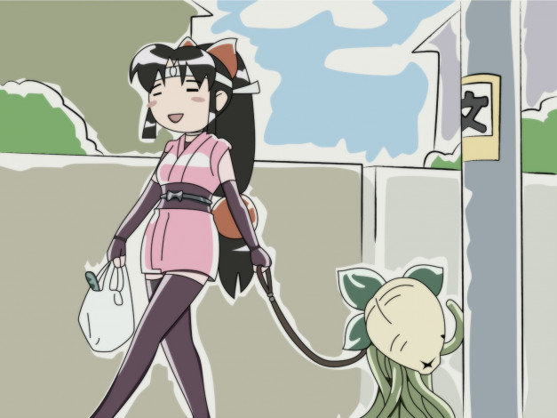 Обои картинки фото аниме, 2x2=shinobuden