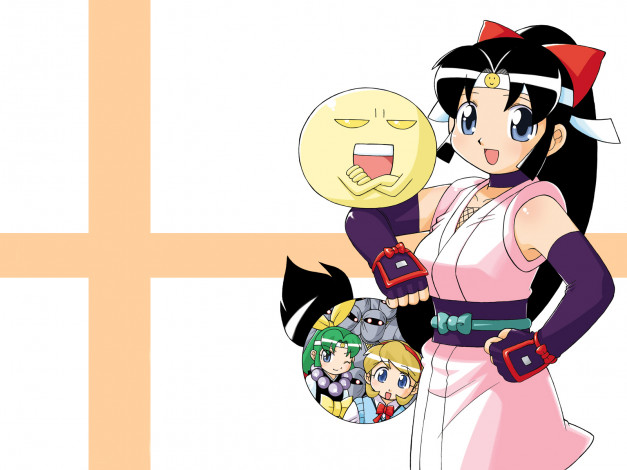 Обои картинки фото аниме, 2x2=shinobuden