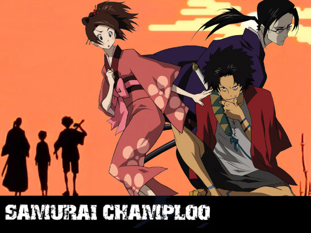 Обои картинки фото аниме, samurai, champloo