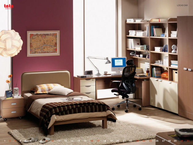 Обои картинки фото интерьер, спальня