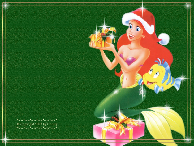 Обои картинки фото мультфильмы, the, little, mermaid