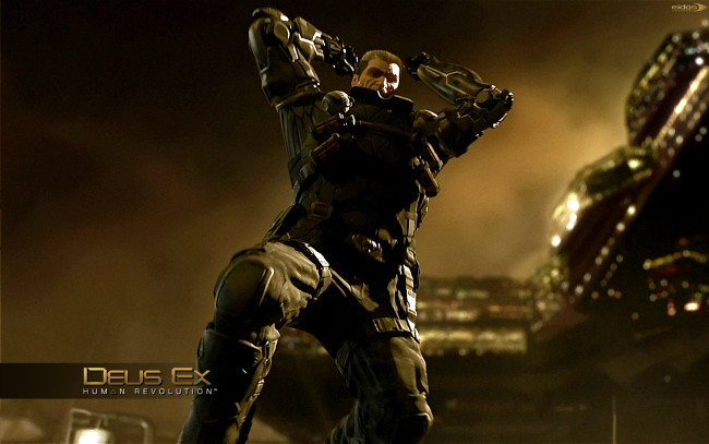 Обои картинки фото deus, ex, human, revolution, видео, игры