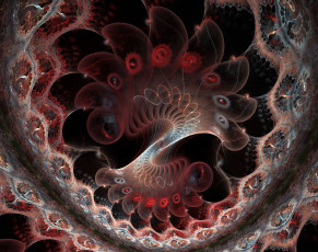 Картинка 3д графика fractal фракталы фрактал