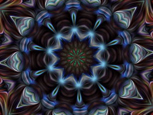 Картинка 3д графика fractal фракталы фрактал