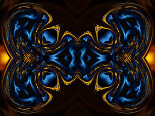 Картинка 3д графика fractal фракталы фрактал