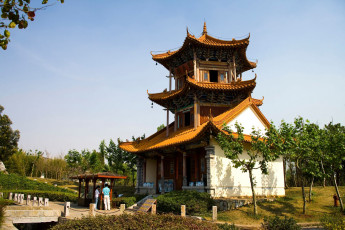 Картинка города буддистские другие храмы Япония храм