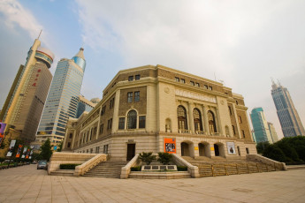 Картинка города шанхай китай