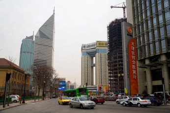 Картинка города шанхай китай