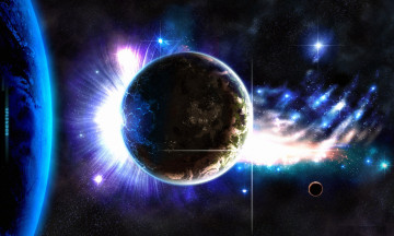 Картинка космос арт планеты