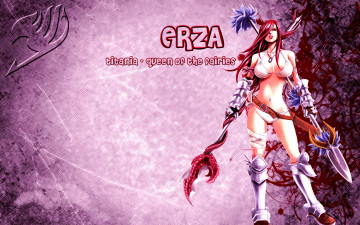 Картинка аниме fairy tail elza волшебник маг чародей