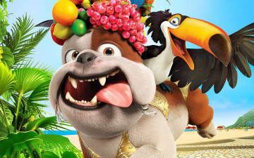 обоя rio, мультфильмы, рио