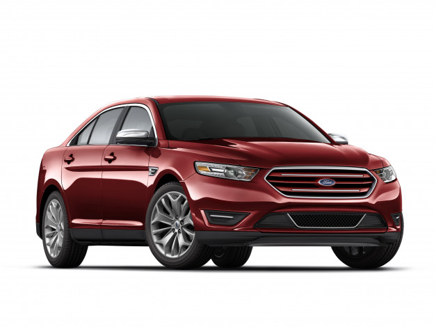 Обои картинки фото 2015 ford taurus sho, автомобили, ford, металлик, красный, taurus