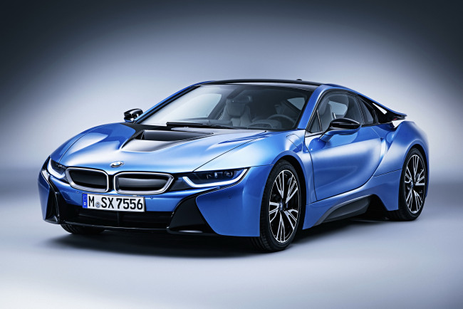Обои картинки фото 2015 bmw i8 pure impulse, автомобили, bmw, pure, impulse, голубой, металлик