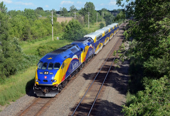 Картинка техника поезда локомотив дорога рельсы состав железная