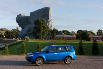 Картинка автомобили subaru forester s-edition ru-spec sh синий