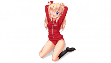 Картинка аниме unknown +другое улыбка девушка фон арт fast-runner-2024