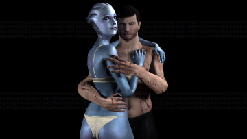 Картинка видео+игры mass+effect халки взгляд фон мужчина