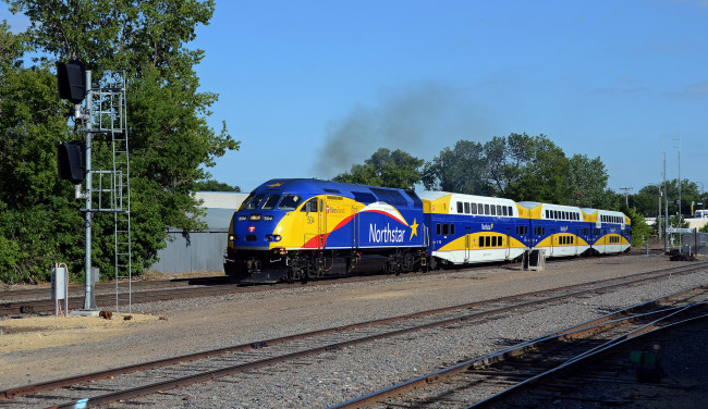 Обои картинки фото техника, поезда, состав, рельсы, локомотив, дорога, железная