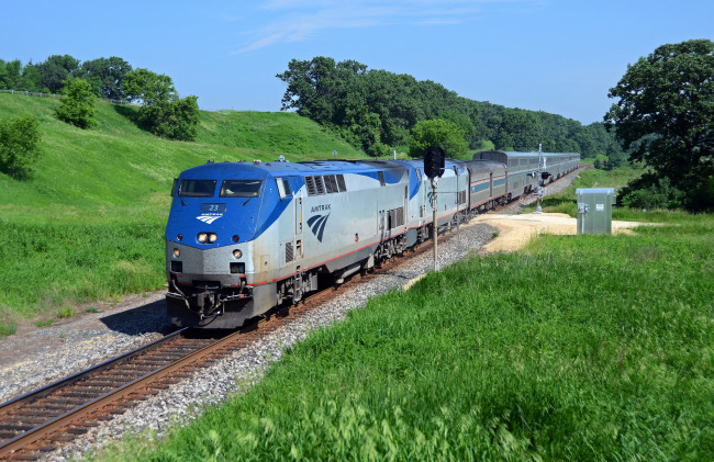 Обои картинки фото техника, поезда, рельсы, локомотив, дорога, железная, состав