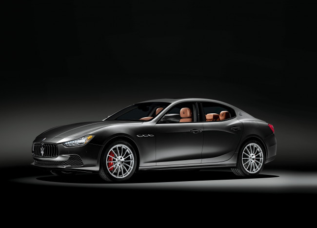 Обои картинки фото автомобили, maserati, anniversary, marcus, темный, 2014г, edition, 100th, neiman, limited, s, q4, ghibli