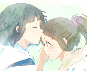 Картинка аниме spirited+away spirited away тихиро вода дракон хаку