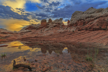 Картинка природа пустыни скалы