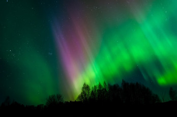 Картинка природа северное+сияние сияние ночь