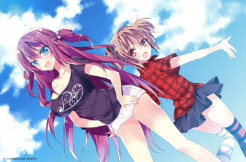 Картинка аниме grisaia+no+kajitsu девушки