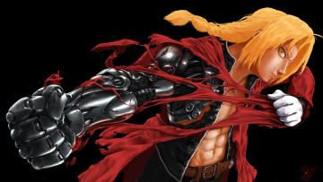 Картинка аниме fullmetal+alchemist арт эдвард fullmetal alchemist