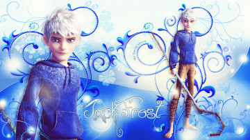 Картинка мультфильмы rise+of+the+guardians jack frost синий ледяной джек хранители снов rise of guards