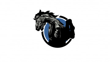 Картинка рисованное минимализм лошадь конь копыта