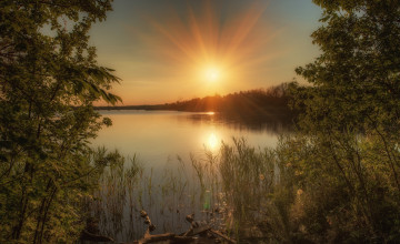 Картинка природа восходы закаты рассвет