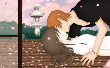 Картинка аниме fruits+basket персонажи