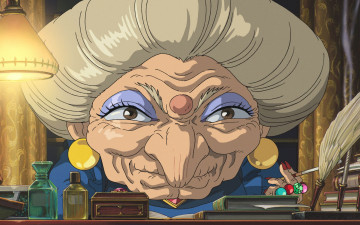 Картинка аниме spirited+away юбаба