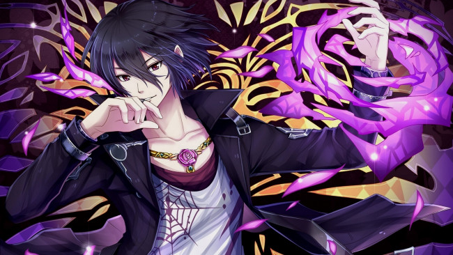 Обои картинки фото аниме, divine gate, арт, божественные, врата, парень