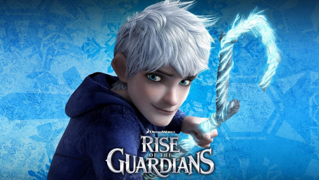 Обои картинки фото мультфильмы, rise of the guardians, ледяной, джек, хранители, снов, rise, of, guards, jack, frost