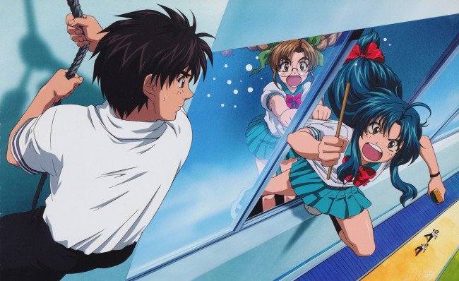 Обои картинки фото аниме, full metal panic, стальная, паника