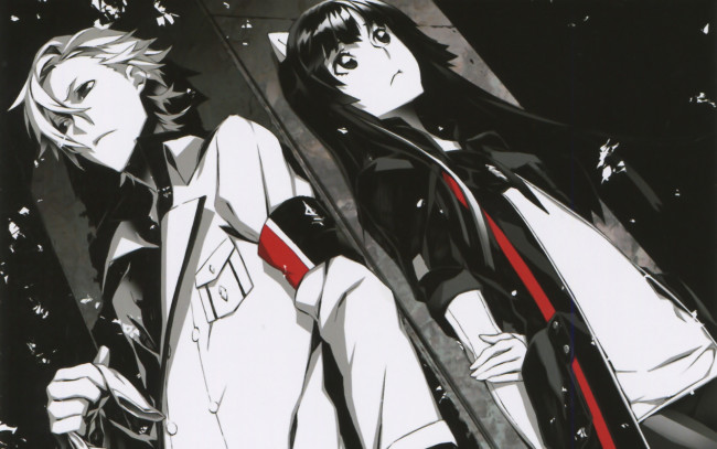 Обои картинки фото аниме, guilty crown, корона, греха