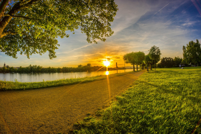 Обои картинки фото природа, восходы, закаты, рассвет