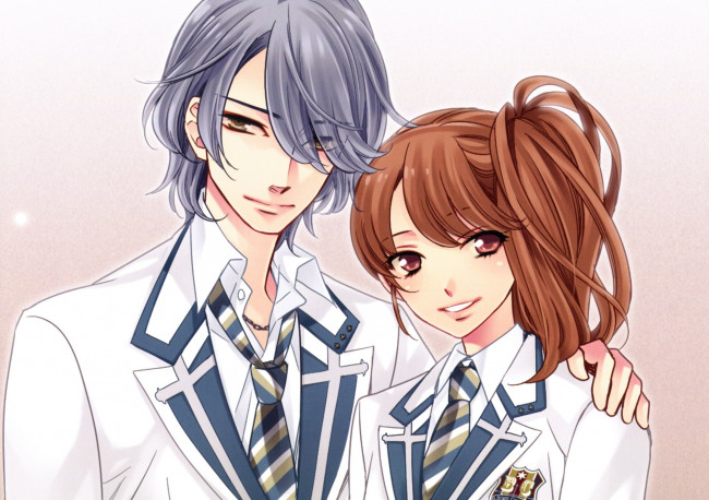 Обои картинки фото аниме, brothers conflict, пара