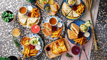 Картинка еда разное вкусняшки разности бутерброды фри