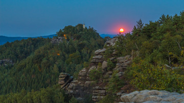 Картинка природа восходы закаты простор