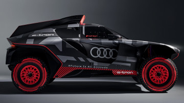 обоя audi rs q e-tron dakar rally 2022, автомобили, audi, rs, q, e, tron, dakar, rally, 2022