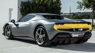 обоя ferrari 296 gtb assetto fiorano 2022, автомобили, ferrari, 296, gtb, assetto, fiorano, 2022